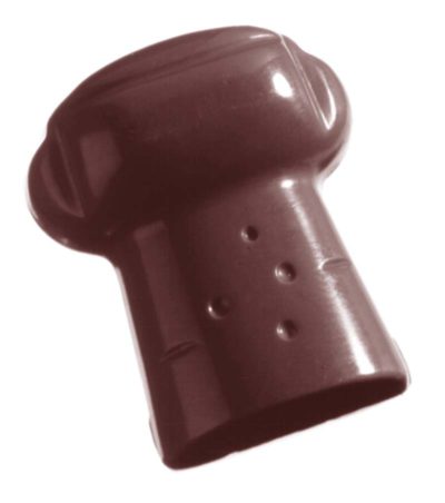 Chocolate World Frame Moulds - CW1103 - Champagne Cork - 9gm - 35x30x14mm