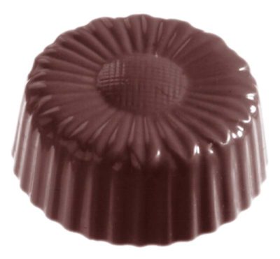 Chocolate World Frame Moulds - CW1115 - Marguerite - 15gm - 34x34x15mm