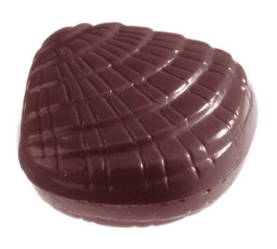 Chocolate World Frame Moulds - CW1126 - Oyster - 7.5gm - 39x36x9mm