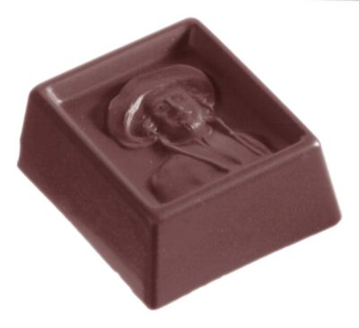 Chocolate World Frame Moulds - CW1131 - Rembrandt - 17gm - 37x32x14mm