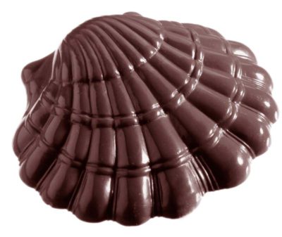 Chocolate World Frame Moulds - CW1154 - Scallop 87mm - 100gm - 87x98xN/Amm