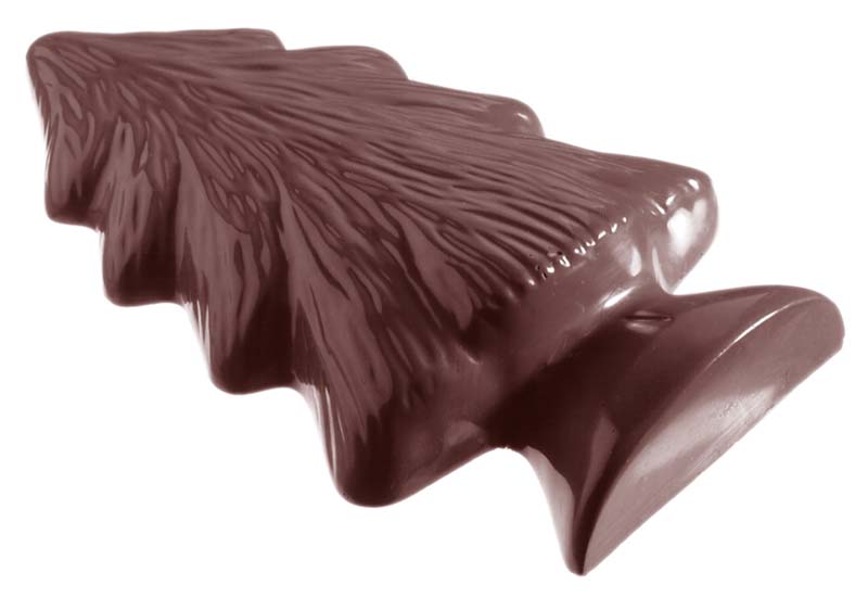 Chocolate World Frame Moulds - CW1175 - Pine Tree - 260gm - 166x103x29mm