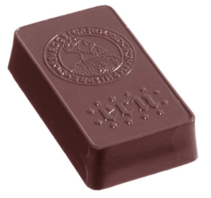 Chocolate World Frame Moulds - CW1194 - Ecu - 19gm - 48x28x11mm
