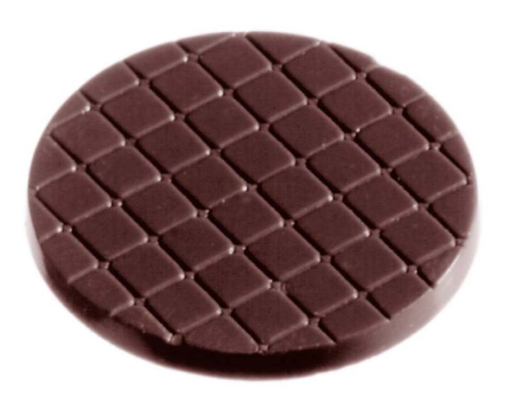 Chocolate World Frame Moulds - CW1200 - Base Ø 26mm - 1gm - 26x26x2mm