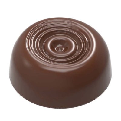 Chocolate World Frame Moulds - CW12001 - The Orbit - Dutch Pastry Team - 10gm - 32x32x12.5mm