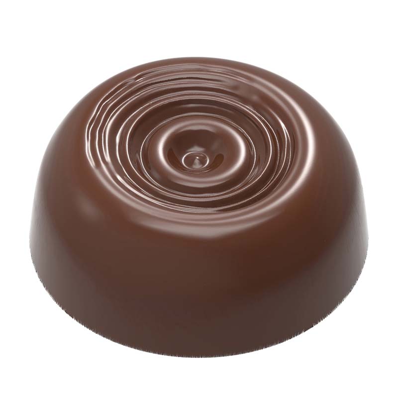 Chocolate World Frame Moulds - CW12001 - The Orbit - Dutch Pastry Team - 10gm - 32x32x12.5mm