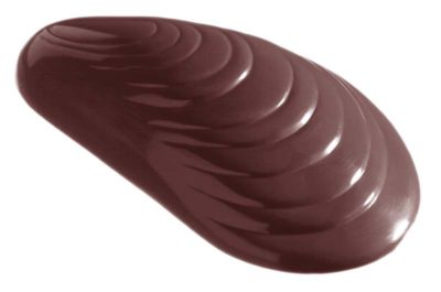 Chocolate World Frame Moulds - CW1202 - Mussel Bonbonniere - 234gm - 149x82x32mm
