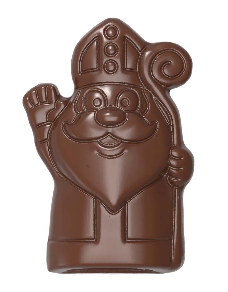Chocolate World Frame Moulds - CW12020 - St Nicholas Waves - 98.5gm - 87.5x59x19mm