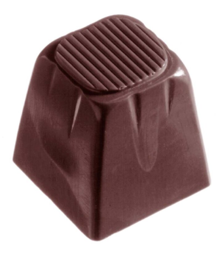 Chocolate World Frame Moulds - CW1203 - Square Deep - 18gm - 26x26x28mm