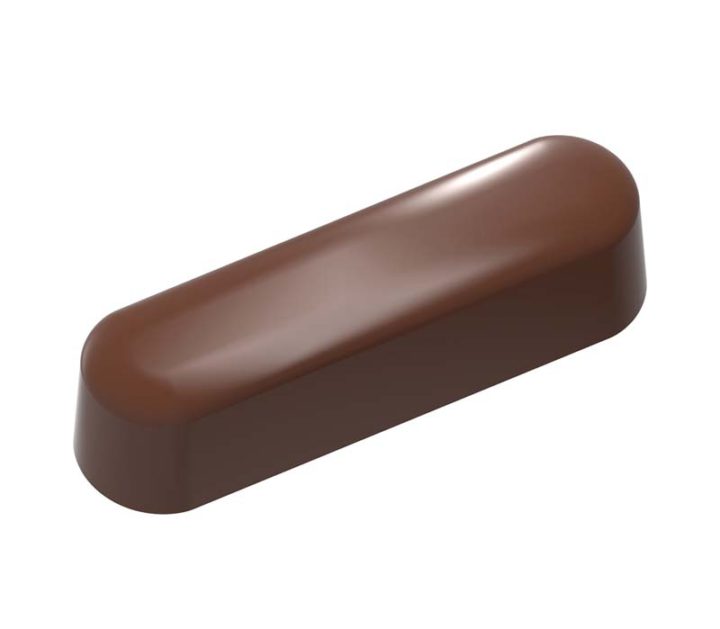 Chocolate World Frame Moulds - CW12034 - Praline Éclair - Martin Diez - 8.5gm - 49x14x12mm