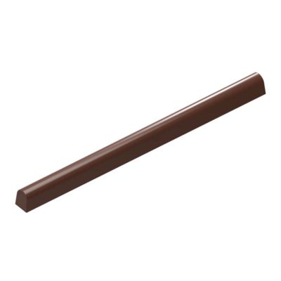 Chocolate World Frame Moulds - CW12036 - Bar Round Snack - Martin Diez - 6.5gm - 115x7x8mm