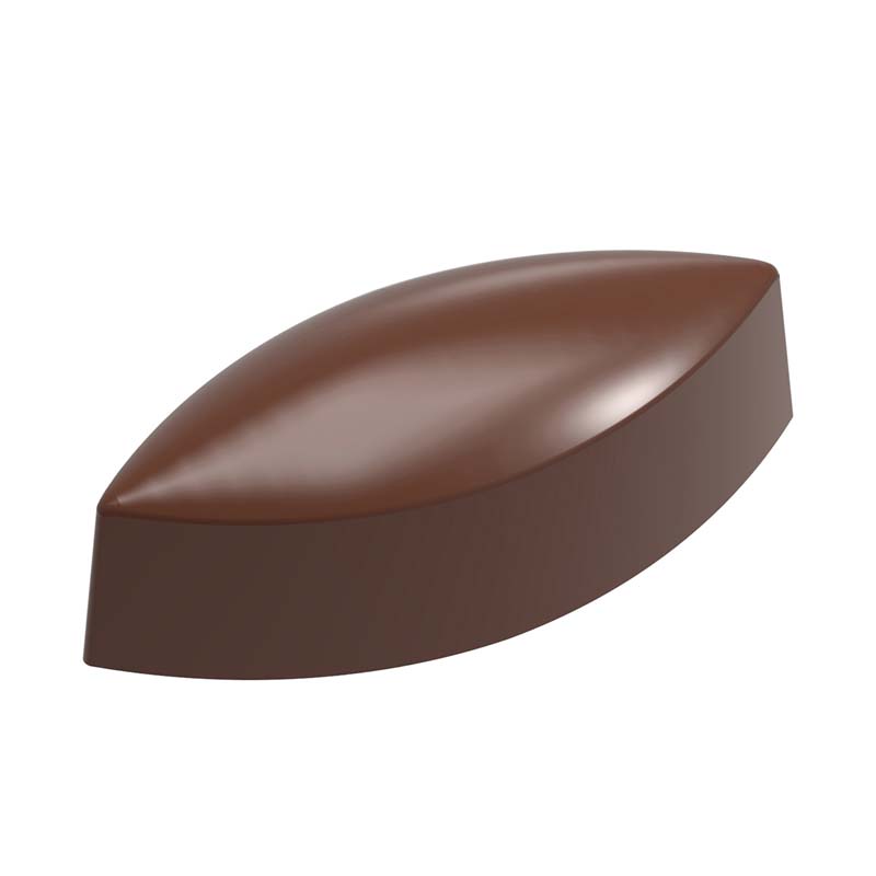 Chocolate World Frame Moulds - CW12038 - Praline Calisson - Martin Diez - 7.6gm - 42.5x17x15mm