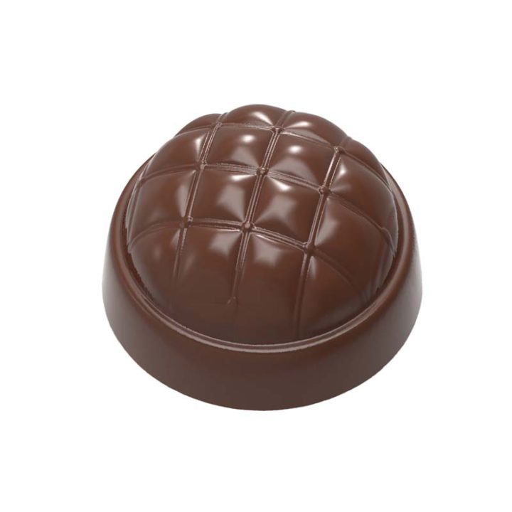 Chocolate World Frame Moulds - CW12046 - Chesterfield - 10.5gm - 30x30x18mm