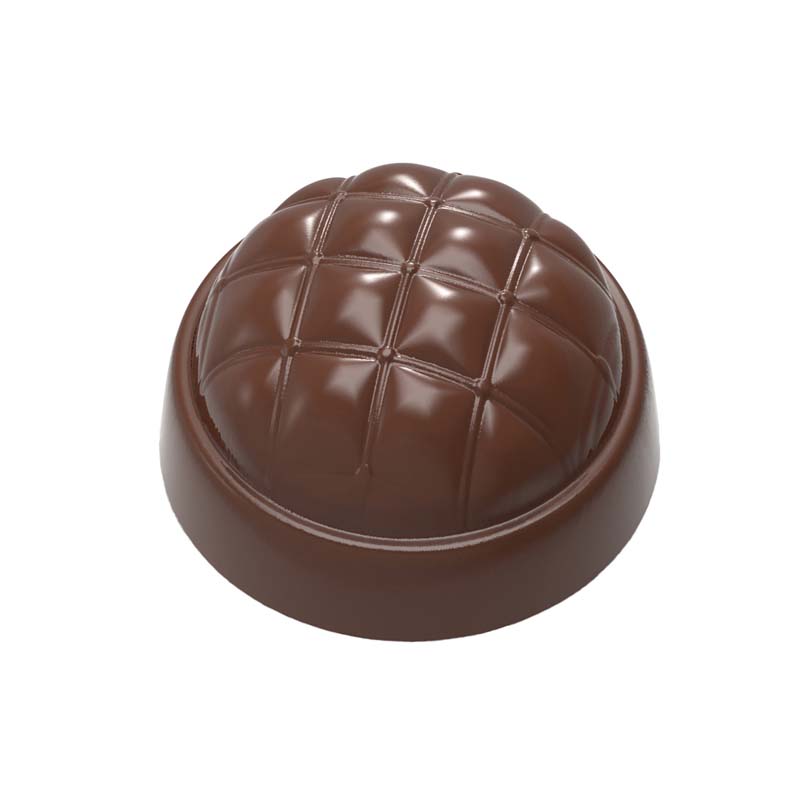 Chocolate World Frame Moulds - CW12046 - Chesterfield - 10.5gm - 30x30x18mm
