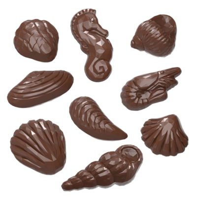 Chocolate World Frame Moulds - CW12065 - Diamonds Of The Sea - 4.5gm - N/AxN/AxN/Amm