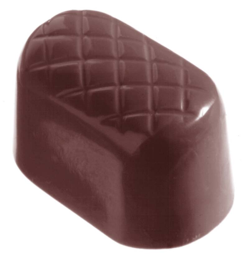 Chocolate World Frame Moulds - CW1207 - Pineapple Lozenge - 16gm - 38x23x20mm