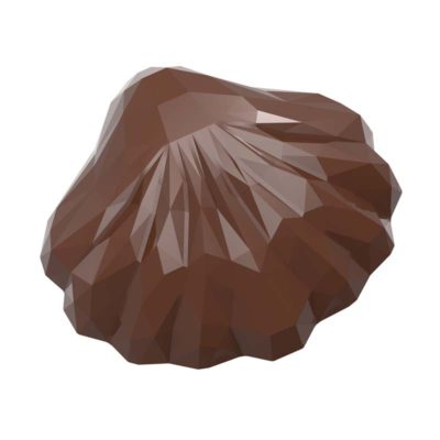 Chocolate World Frame Moulds - CW12072 - Seafood Facet - 210gm - 116.5x109.5x30mm