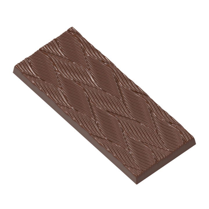Chocolate World Frame Moulds - CW12104 - Tablet Fury - 45gm - 116.5x48.5x7.5mm