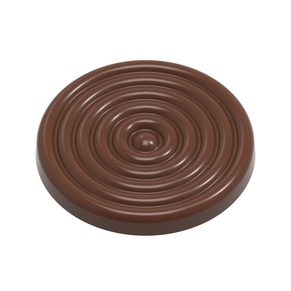 Chocolate World Frame Moulds - CW12117 - Caraque Rings Of Saturn - Nora Chokladskola Ab - 8gm - 45x45x5mm