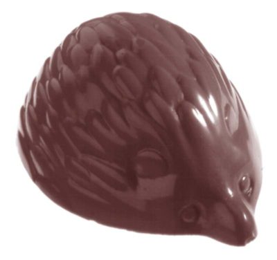 Chocolate World Frame Moulds - CW1213 - Hedgehog - 24gm - 52x38x23mm