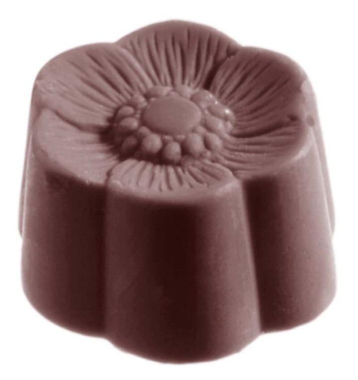 Chocolate World Frame Moulds - CW1230 - Anemone - 12gm - 31x31x17mm