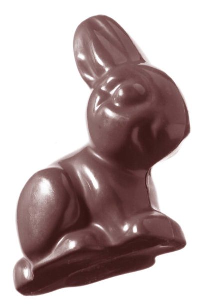 Chocolate World Frame Moulds - CW1245 - Hare André - 15gm - 59x44x13mm