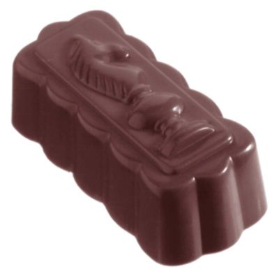 Chocolate World Frame Moulds - CW1273 - Chessman - 13gm - 45x20x15mm