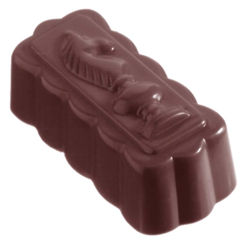 Chocolate World Frame Moulds - CW1273 - Chessman - 13gm - 45x20x15mm