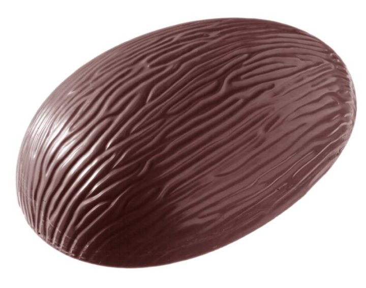 Chocolate World Frame Moulds - CW1283 - Egg Trunk 99mm - 136gm - 99x65x35mm