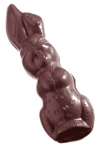 Chocolate World Frame Moulds - CW1298 - Laughing Hare - 11gm - 69x25x15mm