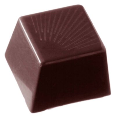 Chocolate World Frame Moulds - CW1303 - Carre Soleil - 11gm - 26x26x18mm