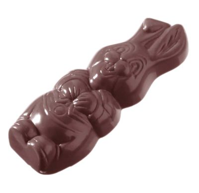 Chocolate World Frame Moulds - CW1310 - Hare Caraque - 11gm - 67x25x10mm