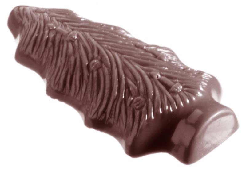Chocolate World Frame Moulds - CW1322 - Pinetree - 10gm - 58x29x8mm