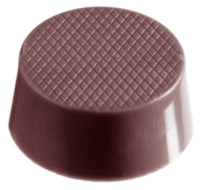 Chocolate World Frame Moulds - CW1338 - Cup Lozenge - 9gm - 30x30x12mm