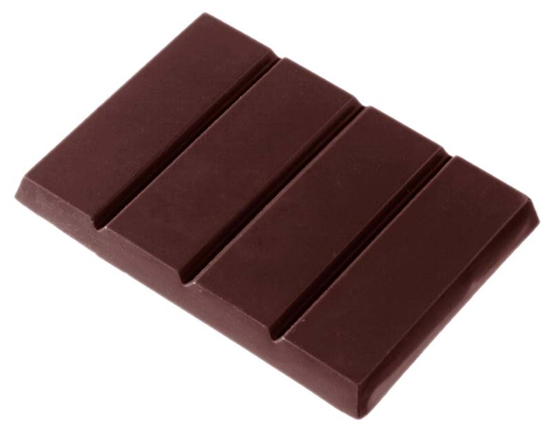Chocolate World Frame Moulds - CW1341 - Tablet - 48gm - 88x65x8mm