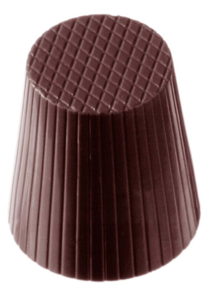 Chocolate World Frame Moulds - CW1342 - Liqueur Cup - 17gm - 28x28x27mm
