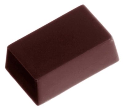 Chocolate World Frame Moulds - CW1352 - Small Block - 10gm - 35x21x12mm