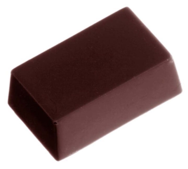 Chocolate World Frame Moulds - CW1352 - Small Block - 10gm - 35x21x12mm