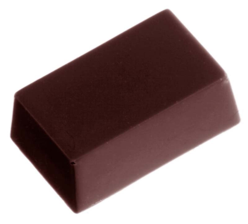 Chocolate World Frame Moulds - CW1352 - Small Block - 10gm - 35x21x12mm