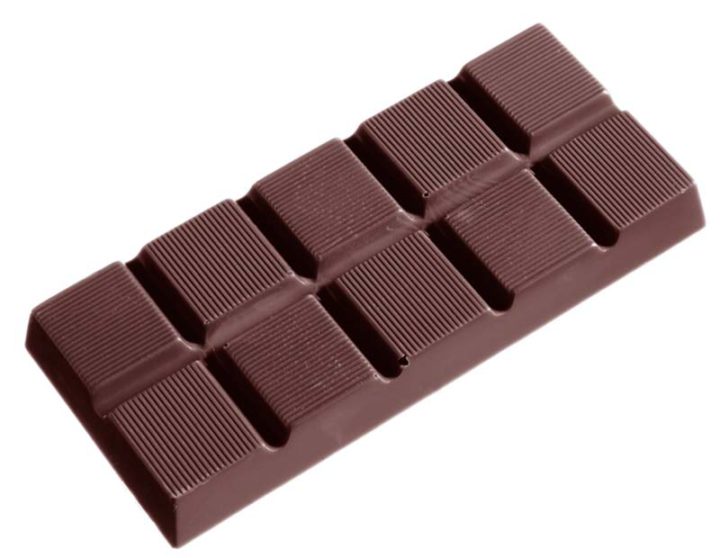 Chocolate World Frame Moulds - CW1367 - Tablet 84 Gr - 84gm - 117x50x11mm