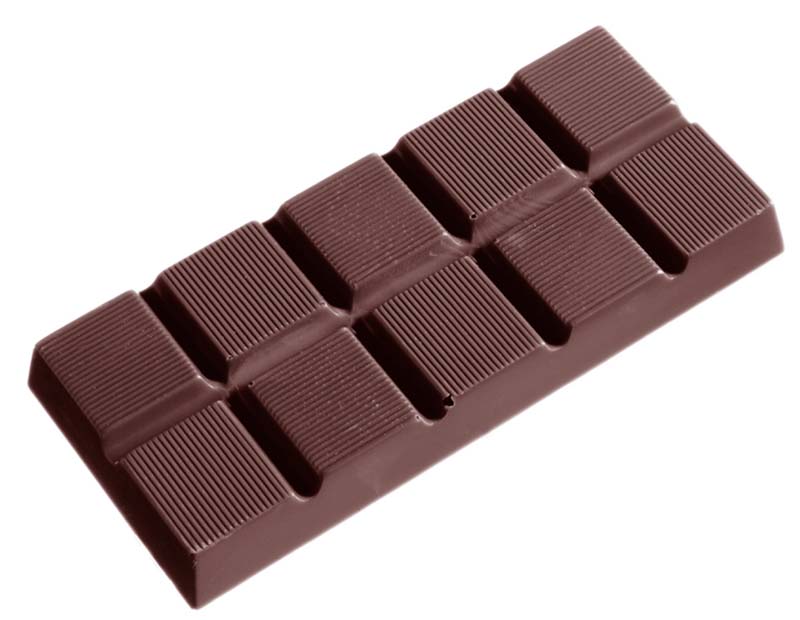 Chocolate World Frame Moulds - CW1367 - Tablet 84 Gr - 84gm - 117x50x11mm