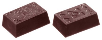Chocolate World Frame Moulds - CW1372 - Playing Cards 18 Fig. (Part 2) - 15gm - 39x25x13mm