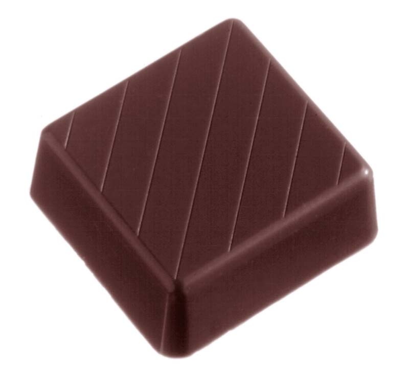 Chocolate World Frame Moulds - CW1375 - Cup Lozenge - 20gm - 54x46x12mm