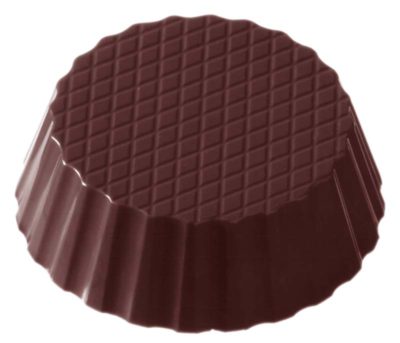 Chocolate World Frame Moulds - CW1378 - Cup Round Petit Four - 32gm - 50x50x16mm