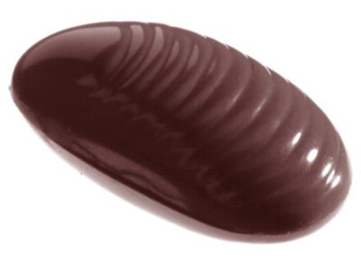 Chocolate World Frame Moulds - CW1401 - Mussel - 6gm - 43x21x9mm