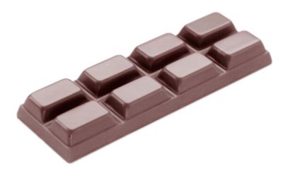 Chocolate World Frame Moulds - CW1407 - Tablet - 21gm - 93x32x10mm