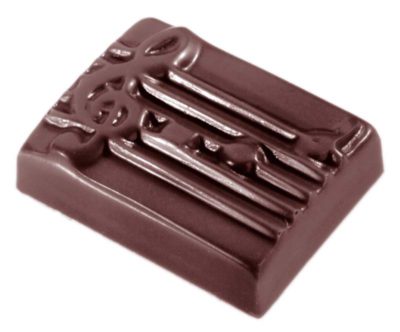 Chocolate World Frame Moulds - CW1422 - Music Bar - 11gm - 36x27x10mm