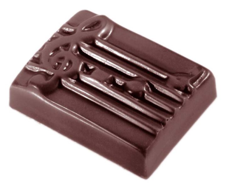 Chocolate World Frame Moulds - CW1422 - Music Bar - 11gm - 36x27x10mm