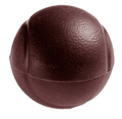 Chocolate World Frame Moulds - CW1423 - Tennis Ball Ø 60mm - 35gm - 60x60x30mm