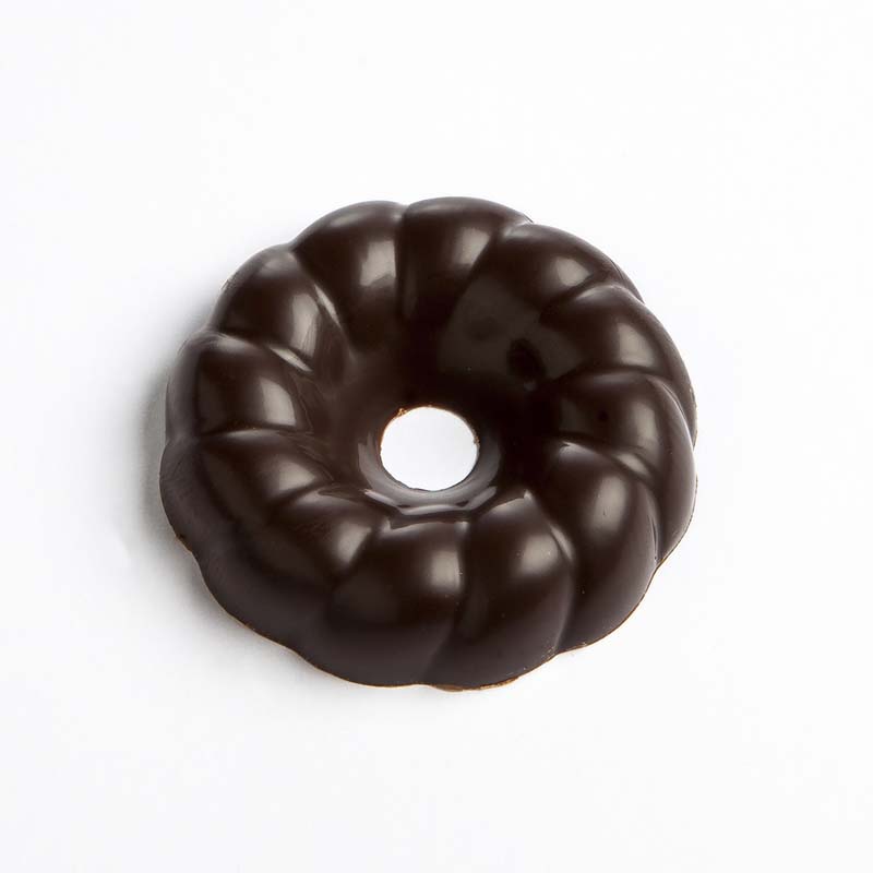 Chocolate World Frame Moulds - CW1425 - Wreath 8 Gr - 8gm - 40x40x9mm